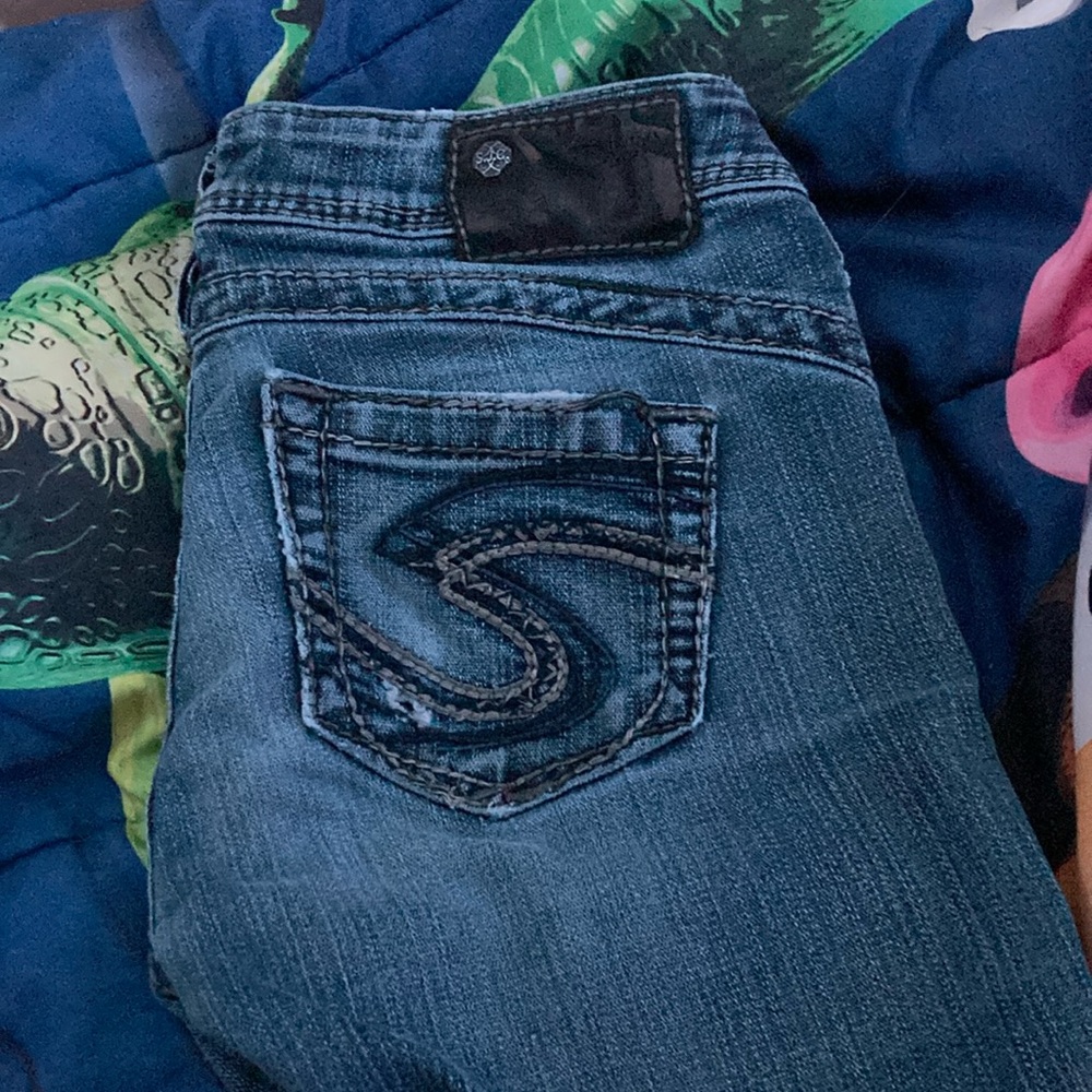 Sliver jeans 25w 33l